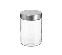 Barattolo 1,2 L in vetro tappo in acciaio inox
