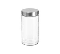 Barattolo 1,7 L in vetro tappo acciaio inox Nixo