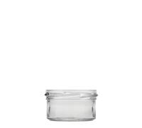 Barattolo a caduta piatto da 70 ml, bocca: Twist-Off (TO 66)