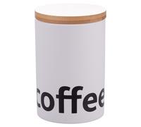 Villa d'Este Home Tivoli Barattolo caffè 750 ml in ceramica, coperchio in bambù, Bamboo