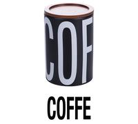 Villa d'Este Home Tivoli Barattolo caffè in ceramica 750 ml, coperchio in bambù, Bigismore