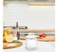 Barattolo Con Coperchio Ermetico Di Stoccaggio Contenitore Chicchi Caffè