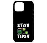 Barattolo con scritta "Stay Tipsy Fun Money Bartender" Custodia per iPhone 16 Pro Max