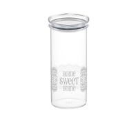 Barattolo contenitore tappo bianco 2200 ml Home Sweet Home Cosmoplast
