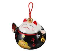 Barattolo Da Tè Lucky Cat Contenitore Per Cereali Scatola Per Tè Giapponese Contenitori Da Cucina Scatola Da Tè in Porcellana Dispensa Della Cucina Stile Giapponese Suite Ceramica