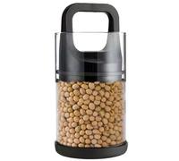 Barattolo di caffè - Barattolo di caffè sigillato | Dispenser di caffè | Barattolo di stoccaggio di fagioli in | Contenitore per alimenti | Conserva la freschezza alimentare espellendo l'ex