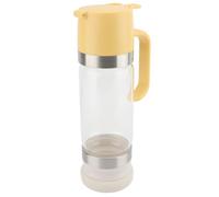 Barattolo Dispenser per, Gocciolatore per in Vetro Antigoccia da 350 Ml, Barattolo Dispenser per in Vetro, Dispenser per Sciroppo di caffè per Bar, Dispenser per Sciroppo in