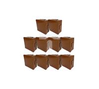 Barattolo ermetico da incasso 86x86x40mm 4 ingressi EDO777906x10