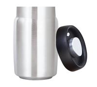 Barattolo ermetico per caffè, barattolo da 1200 ml, contenitore sottovuoto a bocca larga, contenitore per caffè in acciaio inossidabile 304, contenitore resistente alla luce, per fagioli, macinati, tè