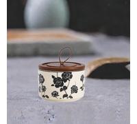 Barattolo in ceramica per dispensa, cucina, snack, per animali domestici,