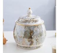 Barattolo In Ceramica Per Riso Con Coperchio, Distributore Ermetico Riso