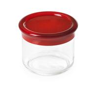 Barattolo in Vetro, Contenitore con Tappo e Guarnizione, Omada Design 500 ml