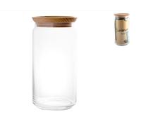Barattolo In Vetro Luminarc Purebox Tappo In Legno 1,5 lt