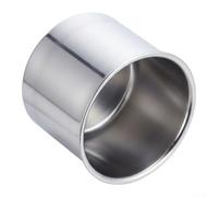 Barattolo magnetico in acciaio inox per condimenti da cucina con coperchio opzionale, progettato per conservare varie spezie e utilizzare come bacino per sbattere le uova, compatto e funzionale per