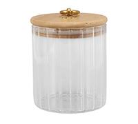 Barattolo per Alimenti, Barattoli da Cucina Ermetici in Vetro con Coperchio Sigillato Barattoli Trasparenti Barattoli Contenitori per Tè Caffè Zucchero Frutta Secca(#2)