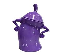 Barattolo per alimenti - Contenitore da cucina Sassy Akimbo, contenitore decorativo per spezie da appoggio con elegante coperchio sigillato, organizer ermetico in ceramica per dispensa, ideale per con