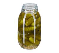 Barattolo per alimenti Contenitore in vetro 3000 ml 1,3 kg Barattolo ermetico