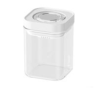 Barattolo per alimenti da 2300 ml con coperchio a tenuta stagna e area essiccante integrata per la gestione degli articoli in dispensa asciutta (1100 ml)