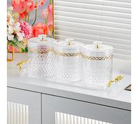 Barattolo per alimenti, robusto contenitore per cassetti, mobiletto chicchi