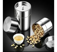 Barattolo per caffè Acciaio 350ml Ermetico Riutilizzabile Barattolo(600ml) | Acciaio 304, chiusura ermetica, per ideale per caffè, riutilizzabile, 350ml capacità