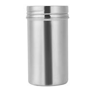 Barattolo per Caffè in Acciaio Inossidabile, Barattolo per Caffè Espresso, Barattolo per il Tè, Barattolo in Acciaio Inossidabile con Coperchio Interno per Caffè in Polvere e Chicchi di(420 ml)