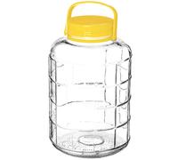 Kadax Cucumber Glass Cocchio - Barattolo di Muratore con Conservazione Ermetica - Vetro per Cetrioli Universale (5L)