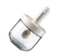 Barattolo Per Condimenti Con Coperchio A Cucchiaio - Dispenser Per Condimenti, Scatola Per Spezie | Contenitore Per Condimenti, Barattoli Per Spezie, Cucchiaio, Sale, Zucchero, Barattolo Per Condiment