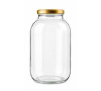 Barattolo per conserve 4L 4250ml barattolo per dispensa Ø100 coperchio a vite...