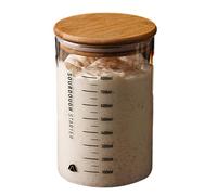 Barattolo per lievito naturale con bocca larga, strumento di fermentazione per pasta madre, contenitore per antipasti, accessori per la preparazione del pane