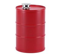 Barattolo per olio in acciaio , capacità 758,7 g, contenitore da | Contenitore portatile per liquidi, 750 ml, coperchio ermetico e stile industriale, per cucina, garage, grigliate, salse