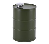 Barattolo per olio in acciaio , capacità 758,7 g, contenitore da | Contenitore portatile per liquidi, 750 ml, coperchio ermetico e stile industriale, per cucina, garage, grigliate, salse