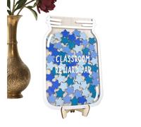 Barattolo per ricompensa di classe, strumento motivazionale in legno, per casa, scuola, scuola elementare, asilo, bambini, andare a letto, routine, lettura, scienza, sport
