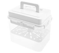 Barattolo per sottaceti da 5 litri con manico e piastra a pressione - Barattolo per conserve tipo pressato, per casa, cucina, appartamento, ristorante, famiglia, fermentazione di alimenti come