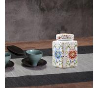 Barattolo per tempio in porcellana da 200 ml con coperchio Barattolo per