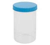 Barattolo plastica (1Lt) Azzurro 60