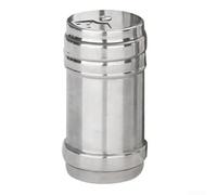 Barattolo portaspezie da cucina in acciaio inox, perfetto per conservare condimenti (M)