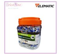 BARATTOLO PZ.150 TASSELLI+VITI 8X50 BLUEFIX/VA T6 ELEMATIC 565548