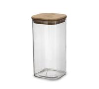 Barattolo Quid Cocco Trasparente Vetro Silicone 1,4 L