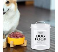 Barattolo rotondo per snack per cani, ideale la cucina, i cani, i gatti e