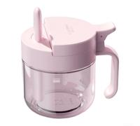 Barattolo Spezie 380ml Doppio Scomparto Anti-Perdita(Pink)