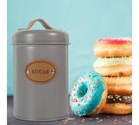 Barattolo Zucchero Contenitore Contenitori Di Alimenti in Metallo Porta Bustine