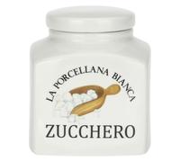 Barattolo zucchero La Porcellana Bianca serie Deco grande