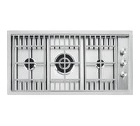 BARAZZA 1PLB2TI Piano cottura a gas Incasso | Acciaio inox AISI 304, Griglie in acciaio inox, Bruciatori 1kW+1,75kW+3,5kW