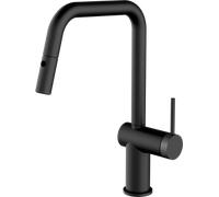 Barazza Miscelatore monocomando con doccia estraibile EVO DOCCIA BLACK 1RUBEVDK finitura nero - IN PROMOZIONE FINO AL 20/07