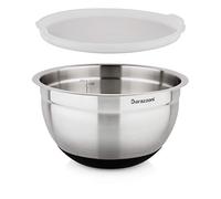 BARAZZONI CIOTOLA IMPASTARE con COPERCHIO 24cm INOX SILICONE 810160024