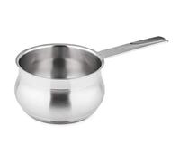 Barazzoni Casseruola Tummy Evolution Made in Italy, Argento, 1.25 lt, 14 cm, 9.1 cm, 0.684 kg, Lavabile in Lavastoviglie, Adatta per Alogeni, Ceramiche, Elettriche, Forno, Induzione, Gas