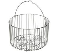 Barazzoni Cestello per Pentola a Pressione 7lt, ø18 cm, Acciaio Inossidabile, 18 cm