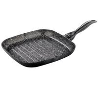 Barazzoni Granitica Bistecchiera, Alluminio, Nero, 28 cm