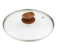 Barazzoni Granitica Plus Eco Legno Coperchio, Diametro cm 16, pomolo Soft-Touch