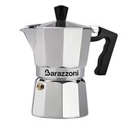 Barazzoni La Caffettiera Alluminio 6 Tazze. Prodotto certificato dall'Accademia Italiana Maestri del Caffè.